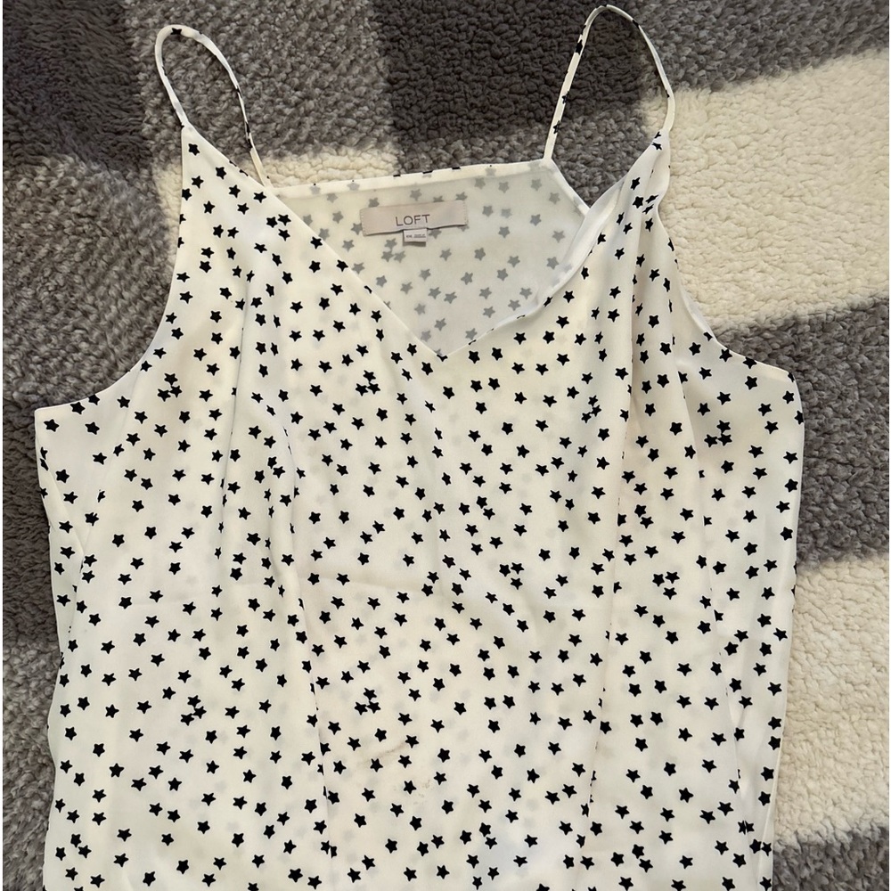 Loft blue star cami